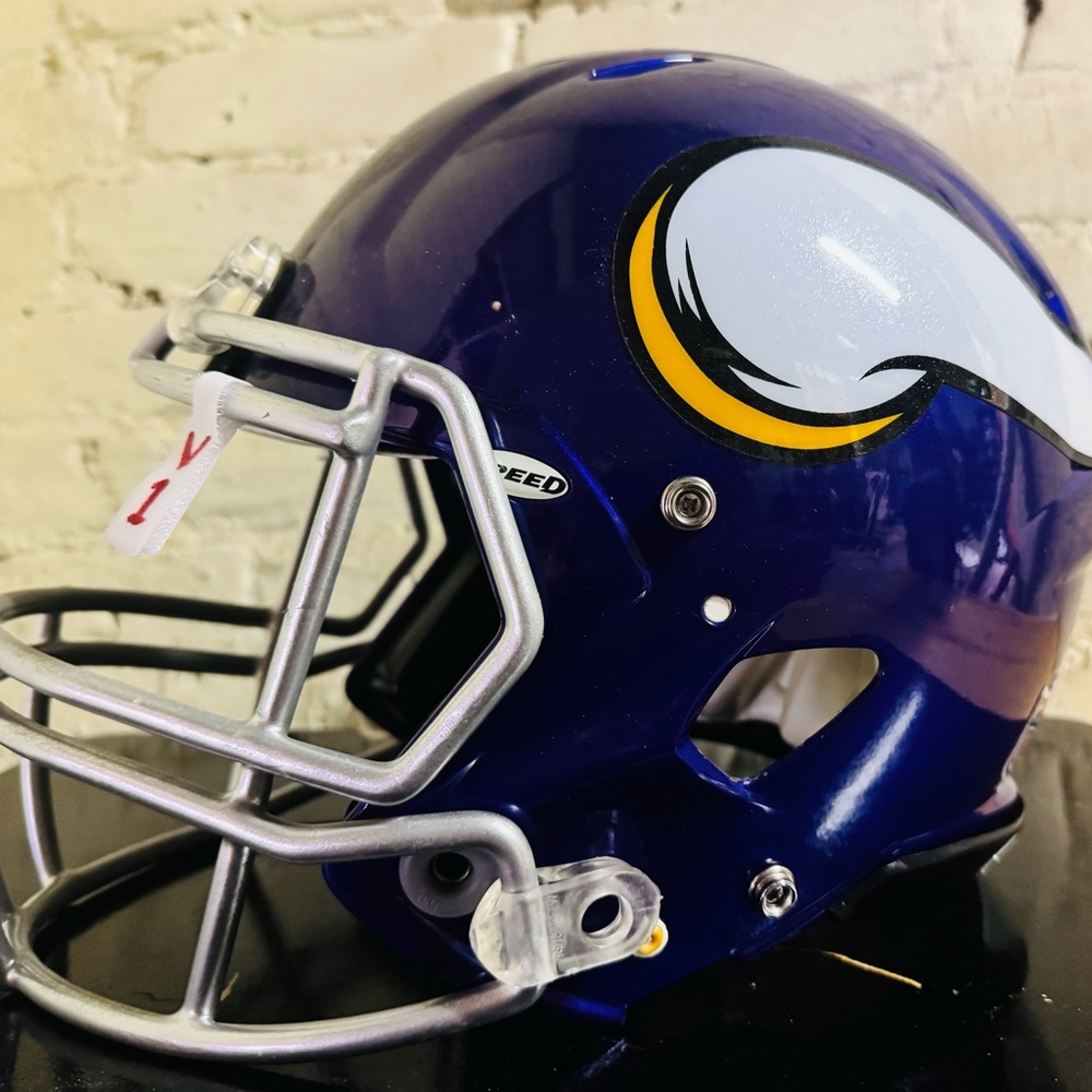 Vikings full sized speed helmet.